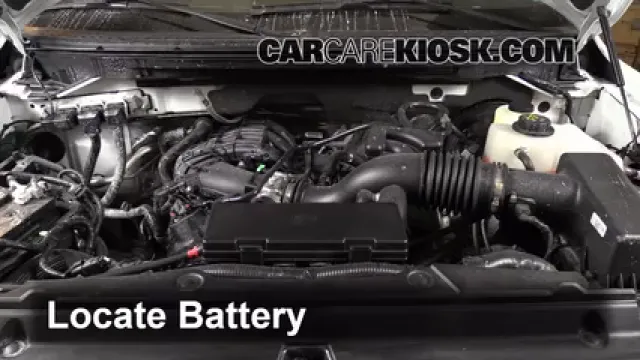 2013 Ford F-150 XLT 3.7L V6 FlexFuel Standard Cab Pickup Battery Jumpstart